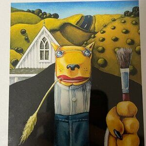 Collectable - Limited Edition Framed Art - Markus Pierson Coyote Series